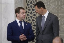 Медведев дал совет президенту Сирии Медведев дал совет президенту Сирии